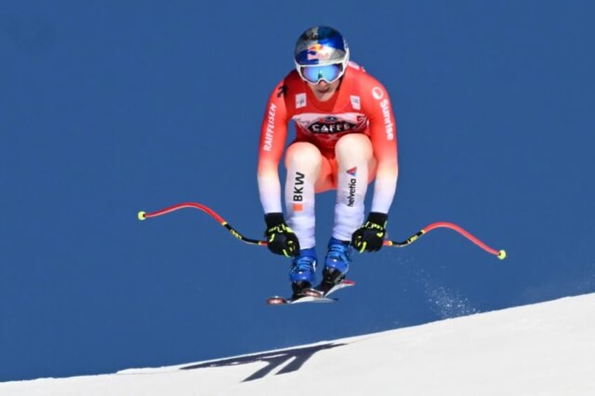 Switzerland's Marco Odermatt won his second downhill of the season in Wengen