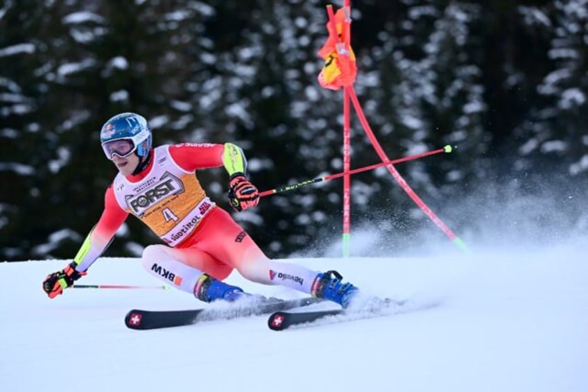 Marco Odermatt is reigning Olympic and world champion in the giant slalom