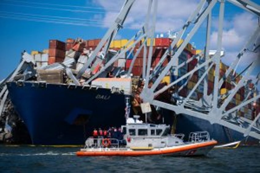 Officials: Containers are being removed from ship that struck Baltimore bridge