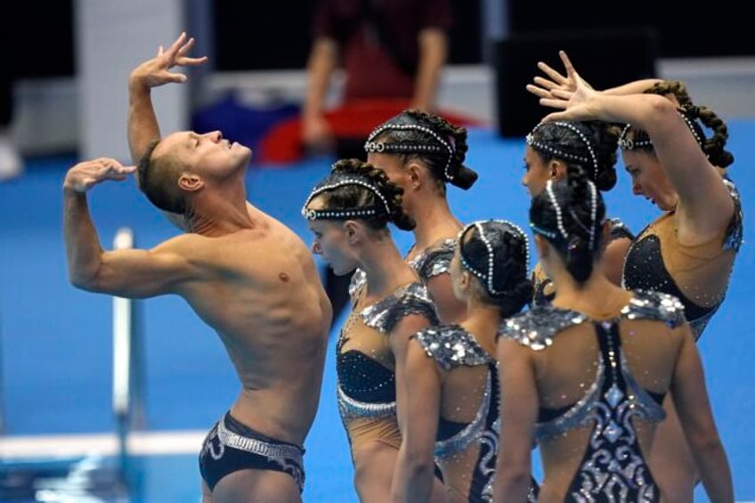 oh boy men to compete in artistic swimming formerly called synchro at paris olympics