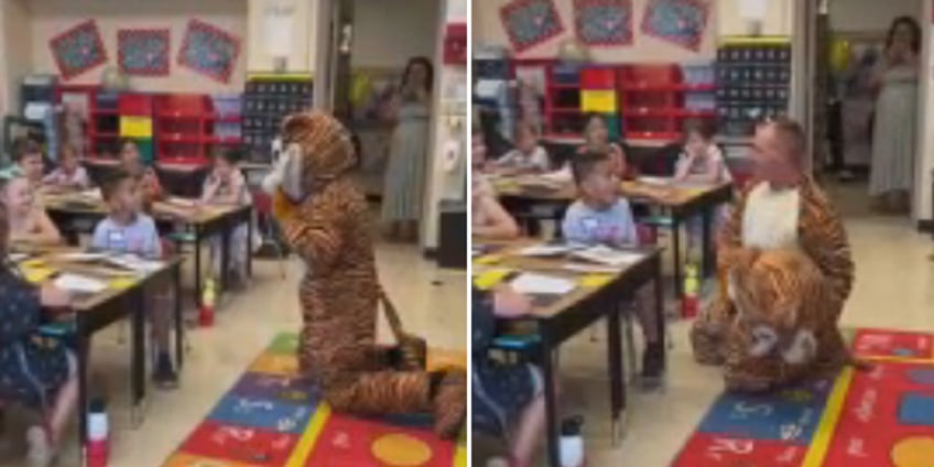 ohio dad surprises son after year long deployment in heartwarming school video