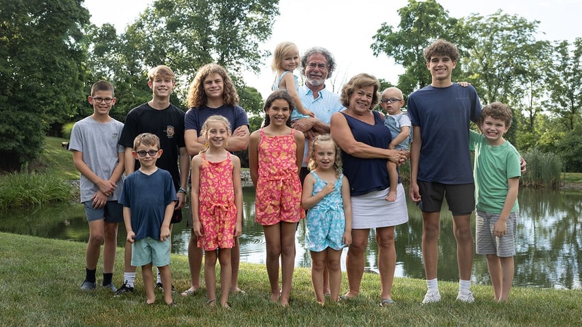 American Heritage Girls - Patti with grandkids