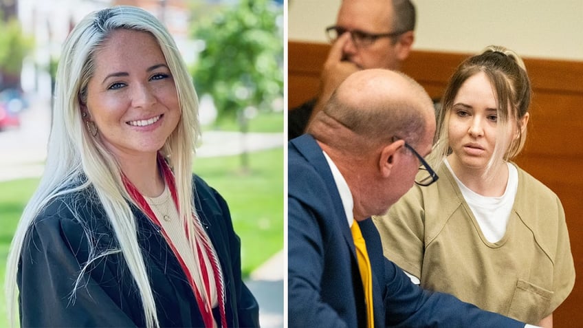 Social worker Payton Shires in court.