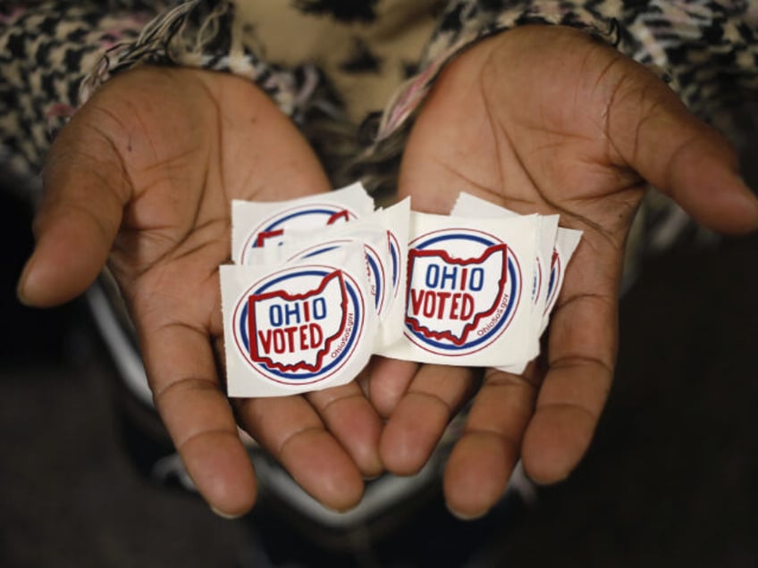 Voters Cast Ballots In Ohio Primary