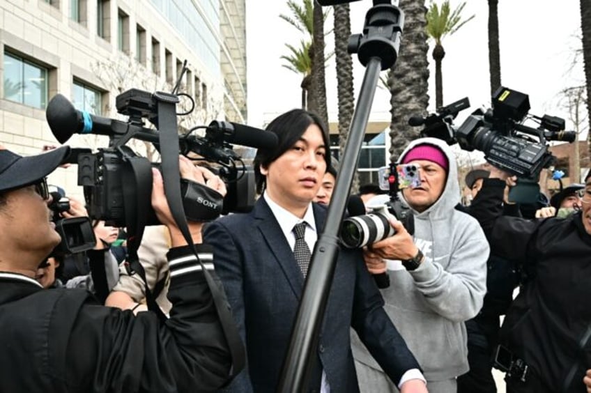 Former Shohei Ohtani interpreter Ippei Mizuhara leaves court in California after being sen