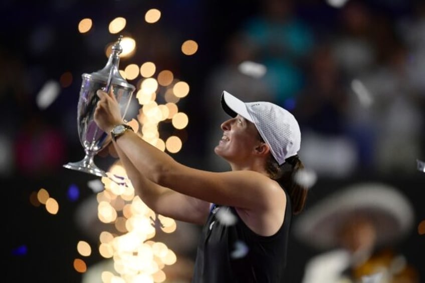 Iga Swiatek won last year's WTA Finals in Cancun, Mexico