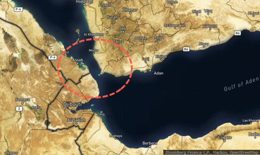 oil tanker struck by missile off yemen coast
