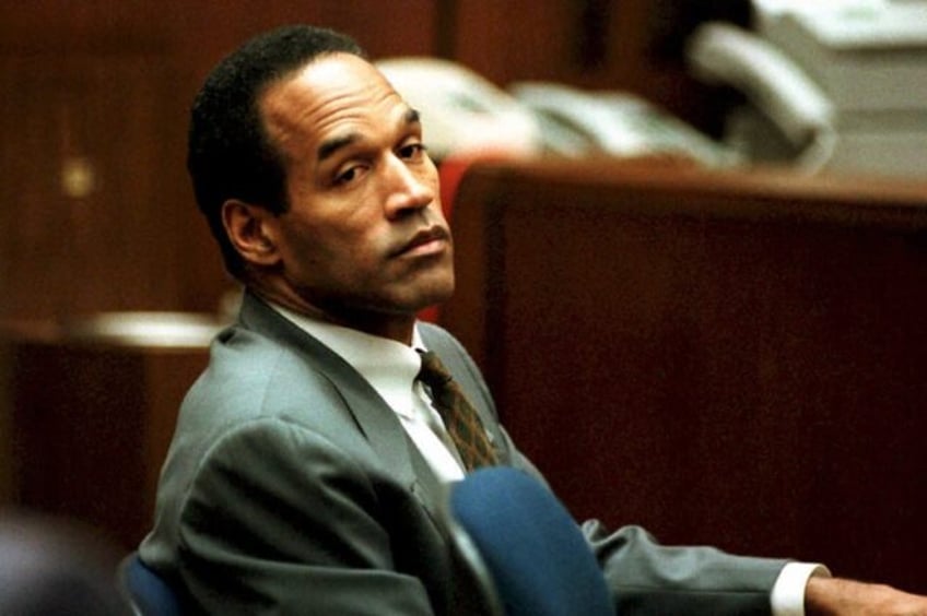 O.J. Simpson's spectacular sports career came crashing down when he was accused of murderi