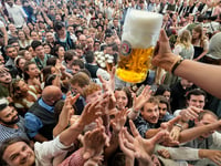 Oktoberfest is open. The world’s largest folk festival all things beer begins after ceremonial keg-tapping