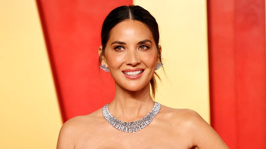 Close up of Olivia Munn