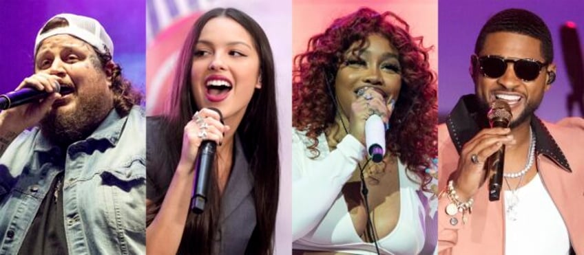 olivia rodrigo sza usher jelly roll and more will hit the 2023 iheartradio jingle ball stage