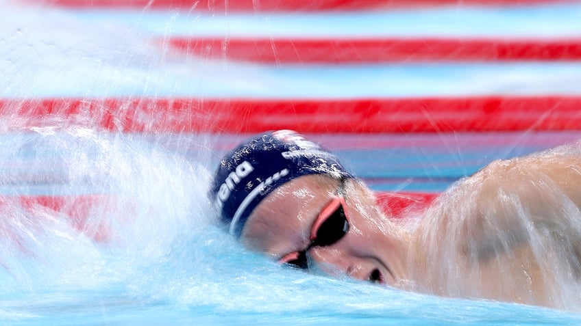  Henrik Christiansen of Team Norway competes in the Men’s 800m Freestyle Heats on day three of the Olympic Games.
