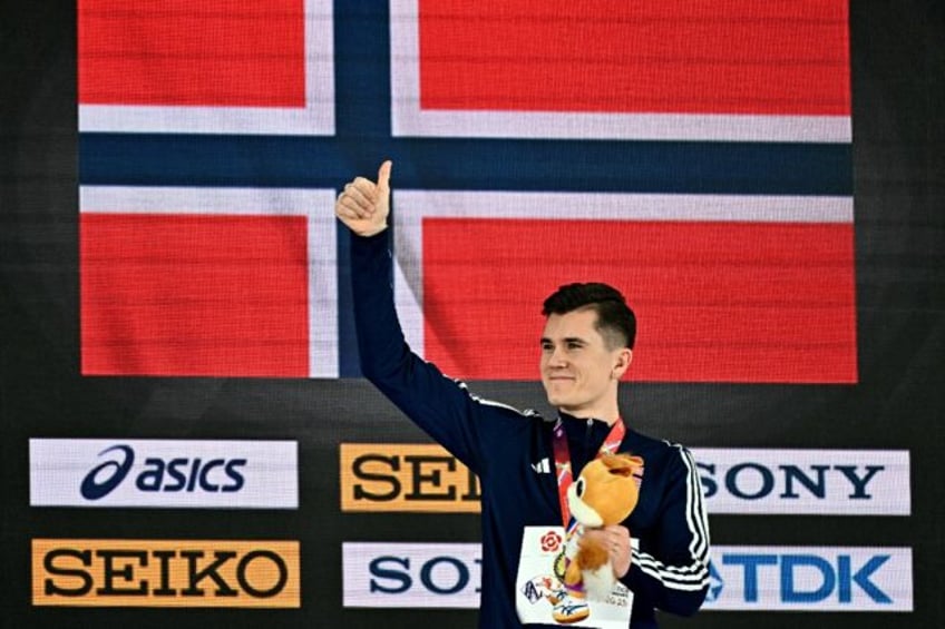 Jakob Ingebrigtsen claimed the 1,500m and 3,000m world indoor titles right before the open