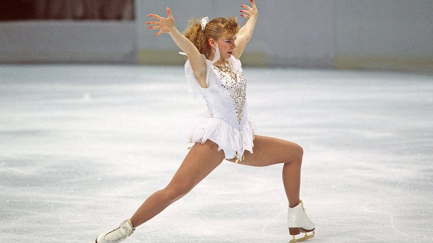 Figure skater Tonya Harding