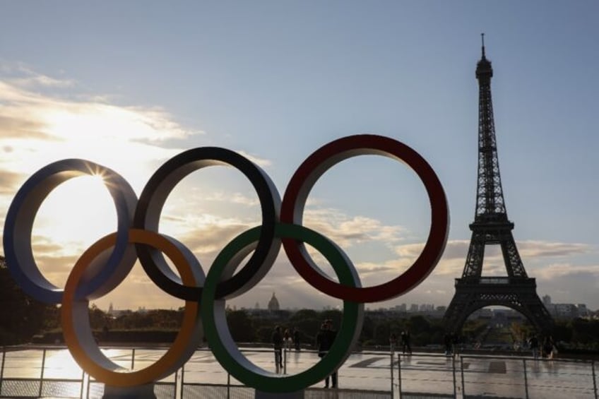 The Olympic rings will hang on the Eiffel Tower during the Games