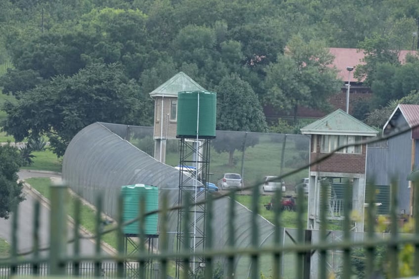 Atteridgeville Prison is pictured in Pretoria, South Africa, Friday, Jan. 5, 2024. South African athlete Oscar Pistorius was due to be released from prison on parole Friday, more than a decade after he shot his girlfriend Reeva Steenkamp in a Valentine's Day killing that shattered the reputation of a sports superstar. (AP Photo/Themba Hadebe)