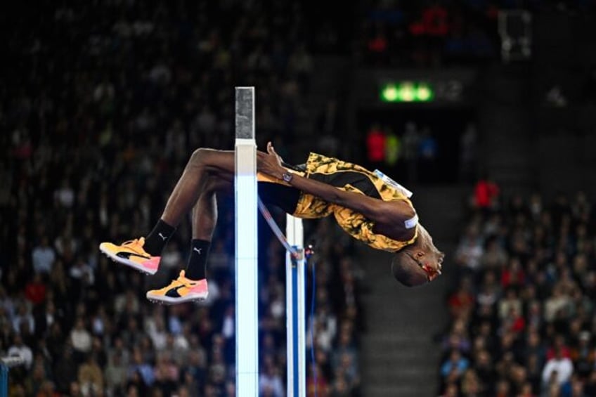 olympic vibes for high jump great barshim in hangzhou