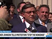 Omar: Johnson Went to Columbia to ‘Stir Up’ ‘More Anger and Hate’ and ‘Endanger Lives’