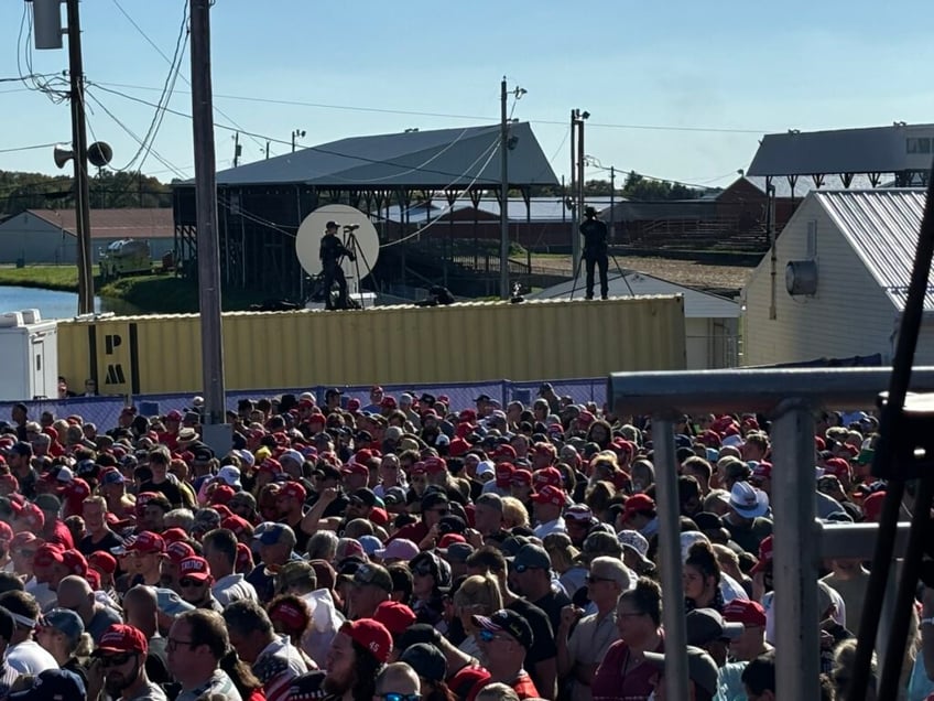 on the ground at the historic return rally in butler pa supporters have two words for trump