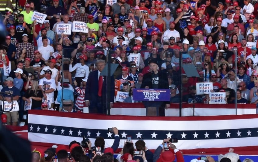 on the ground at the historic return rally in butler pa supporters have two words for trump