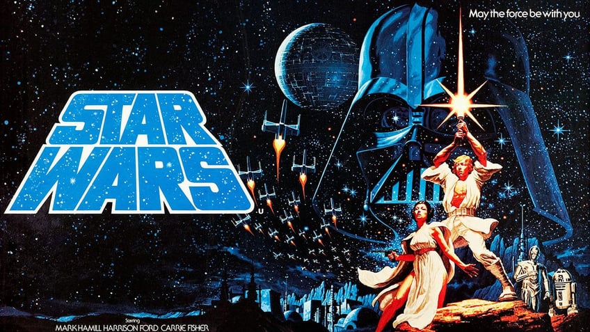 Promo poster for "Star Wars"