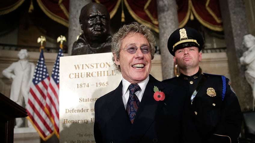 Daltrey honors Churchill