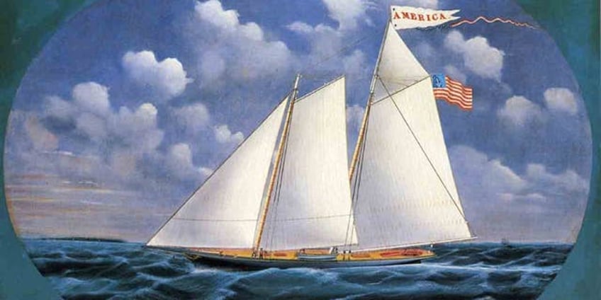 on this day in history august 22 1851 schooner america wins first americas cup trophy