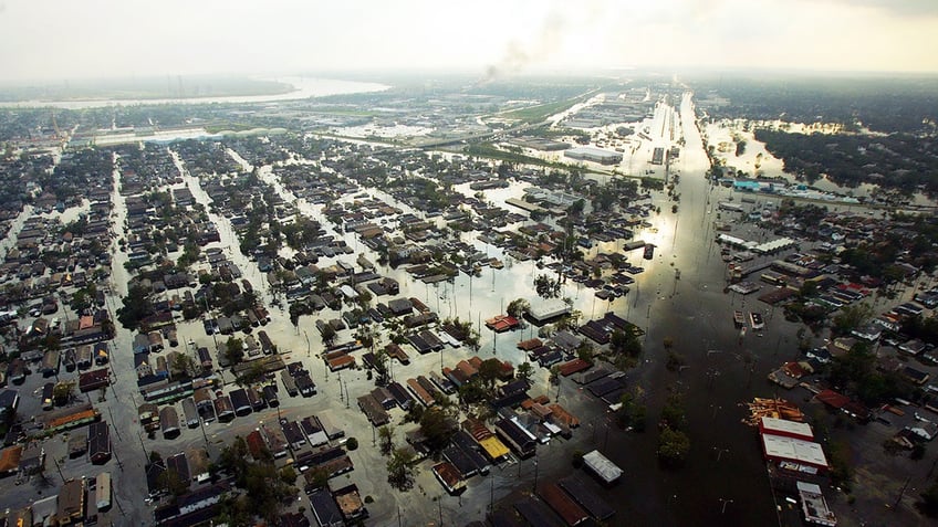 on this day in history august 29 2005 hurricane katrina slams gulf coast causing massive damage