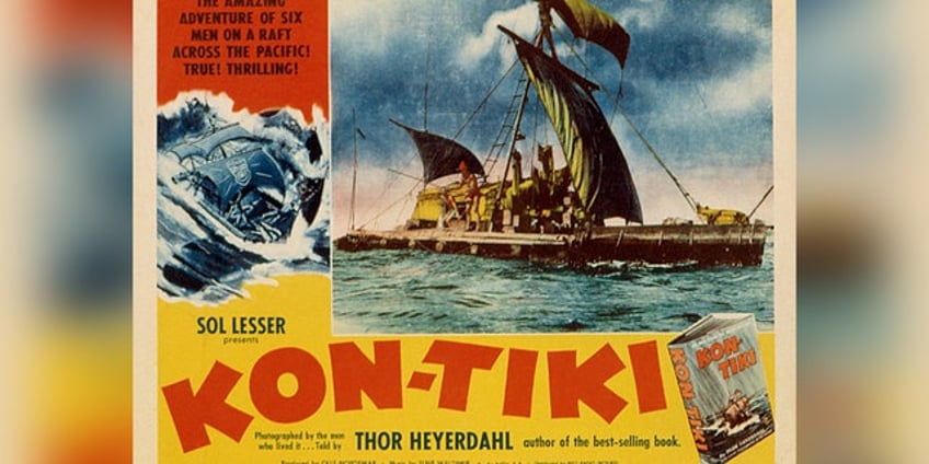 on this day in history august 7 1947 thor heyerdahl and the kon tiki raft make it to polynesia