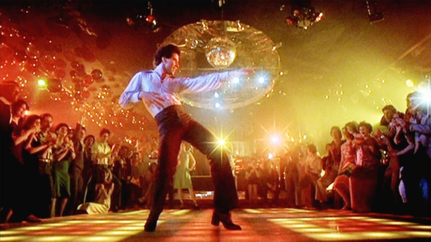 Travolta in Saturday Night Fever