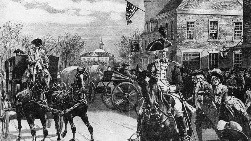 on this day in history december 4 1783 washington bids farewell to his troops at fraunces tavern in nyc