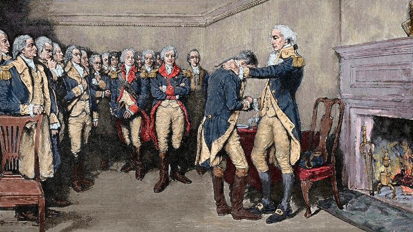 on this day in history december 4 1783 washington bids farewell to his troops at fraunces tavern in nyc