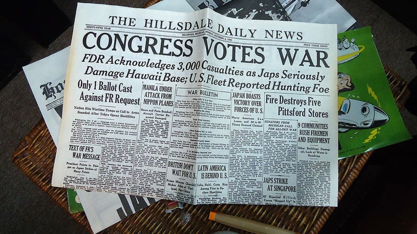 on this day in history december 7 1941 pearl harbor attack kills 2403 americans launches us into wwii