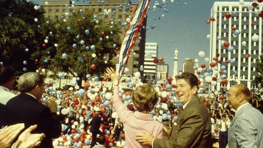 ronald reagan campaign trail