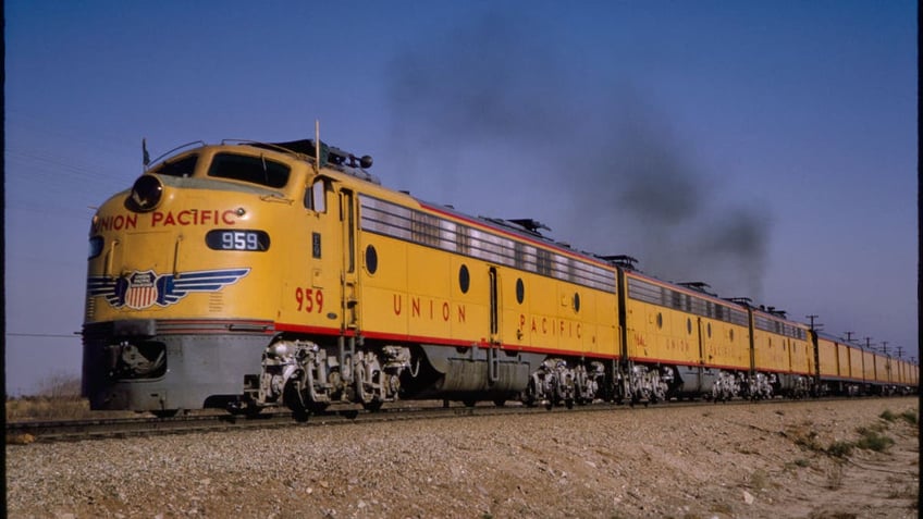 Union Pacific train