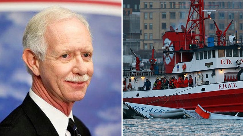 Sullenberger/rescue boat split