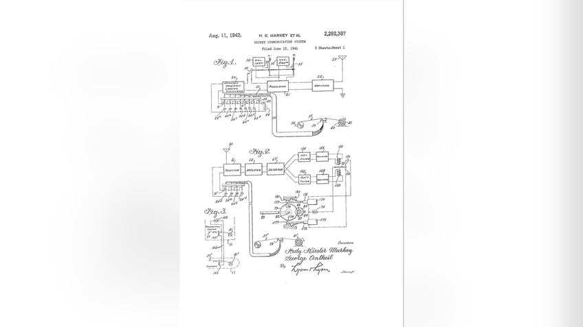 Patent by Hedy Lamarr