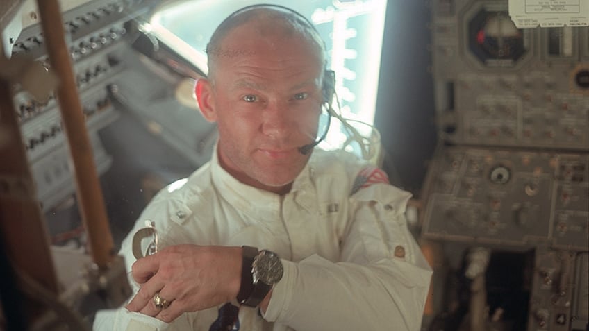 Aldrin in space