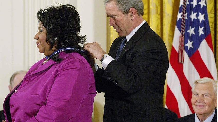 Aretha Franklin George W. Bush