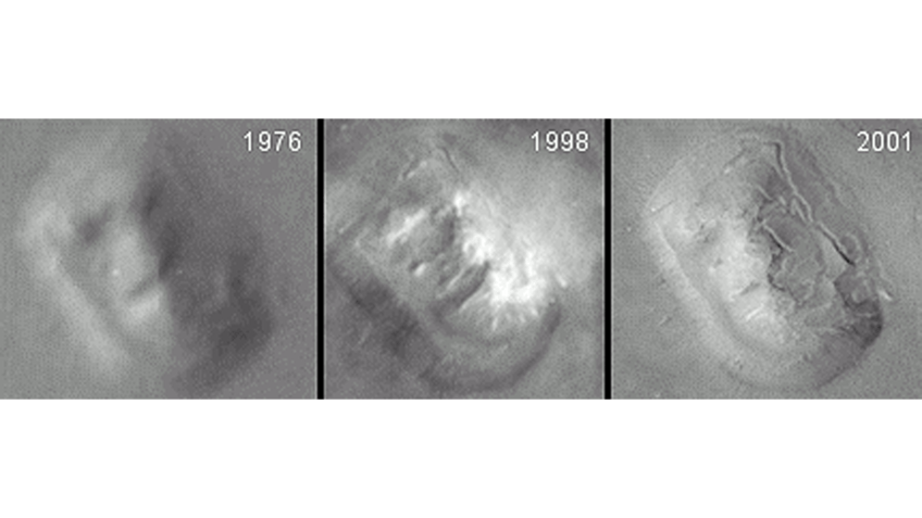 on this day in history july 25 1976 nasa captures face on mars photo