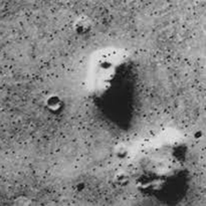 on this day in history july 25 1976 nasa captures face on mars photo