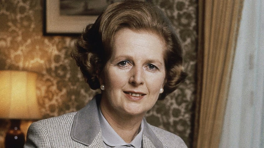 British Prime Minister Margaret Thatcher