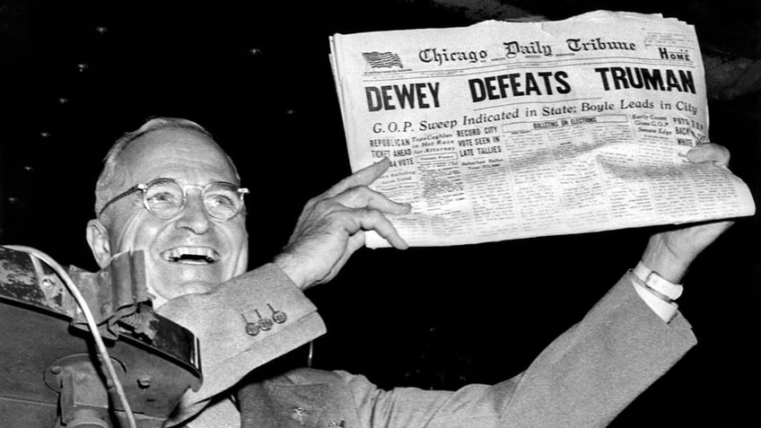 on this day in history november 2 1948 truman defeats dewey shocking pundits and mocking headline writers