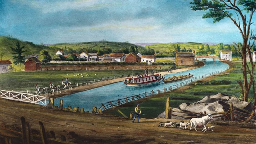 on this day in history october 26 1825 erie canal opens transforming american infrastructure commerce