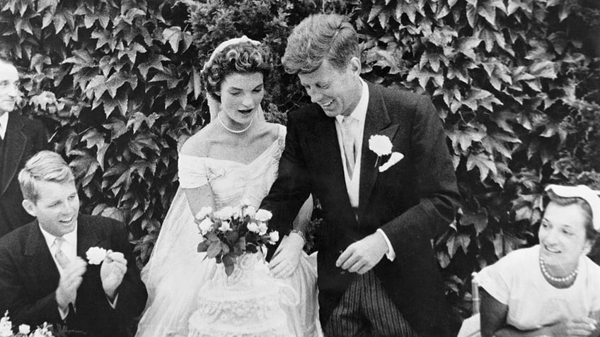 on this day in history september 12 1953 john f kennedy weds jacqueline bouvier in newport rhode island