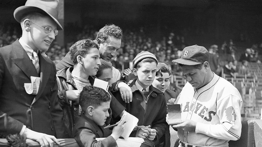 on this day in history september 24 1934 babe ruth plays his last game for the new york yankees