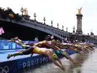 Once-polluted Paris river reopens for public swimming after Olympics rush to clean it up