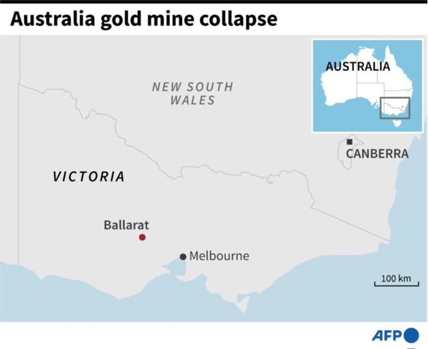 Australia gold mine collapse