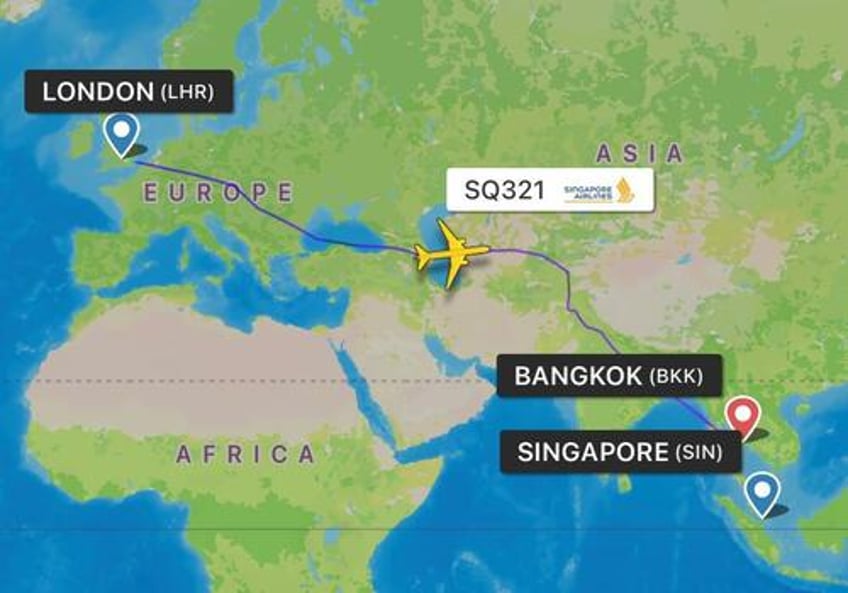 one dead after boeing 777 hit by severe turbulence on london singapore flight