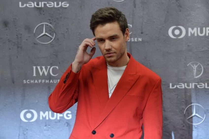 Liam Payne on the red carpet at the Laureus World Sports Awards ceremony in Berlin on Febr